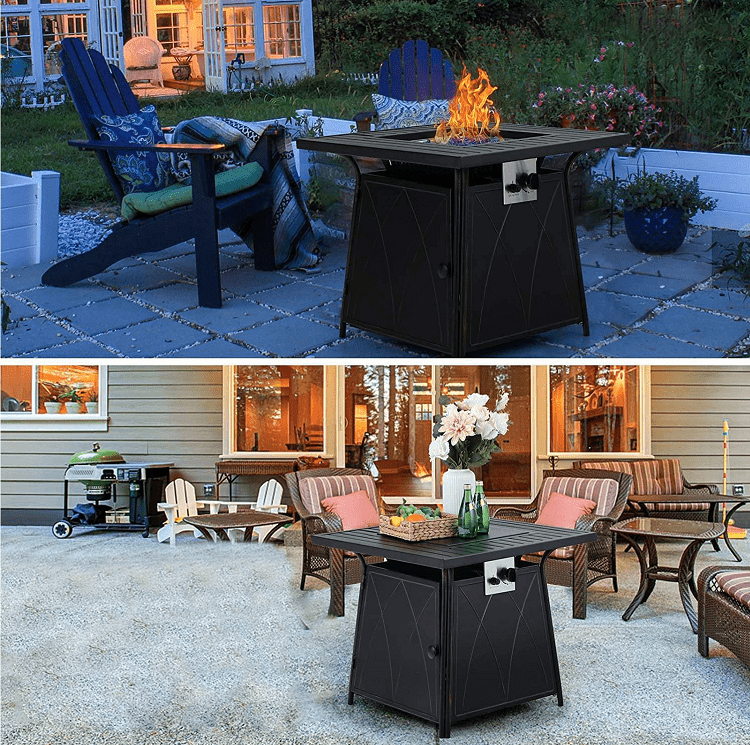 Captiva Designs 28” Outdoor Fire Pit Table