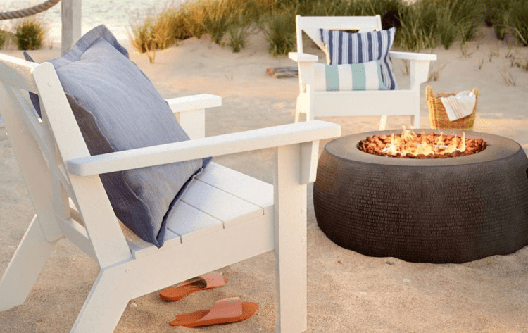 32” Hammered Round Fire Pit