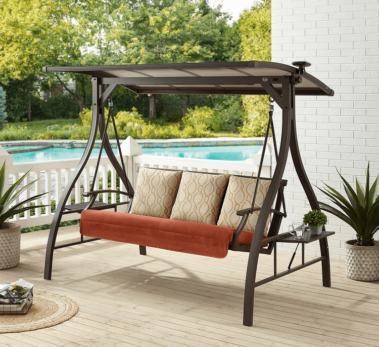 Fishel Metal Porch Swing