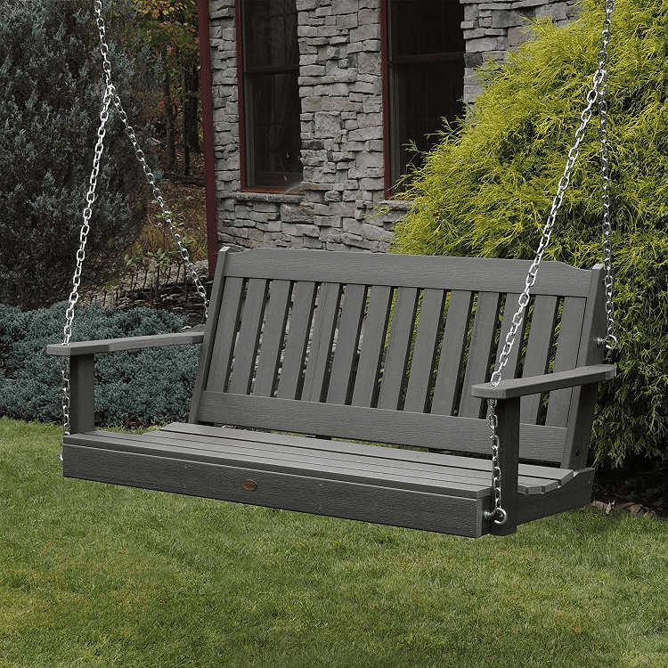 Highwood AD-PORL2-CGE Lehigh Porch Swing