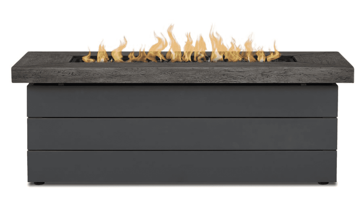 Epsom 48" X 20" Concrete Rectangular Propane Fire Pit