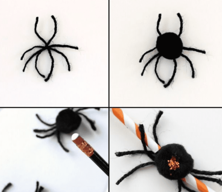 DIY freaky Spiders