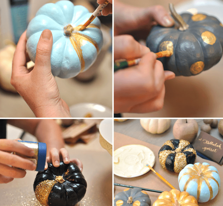 How To Paint Pumpkins