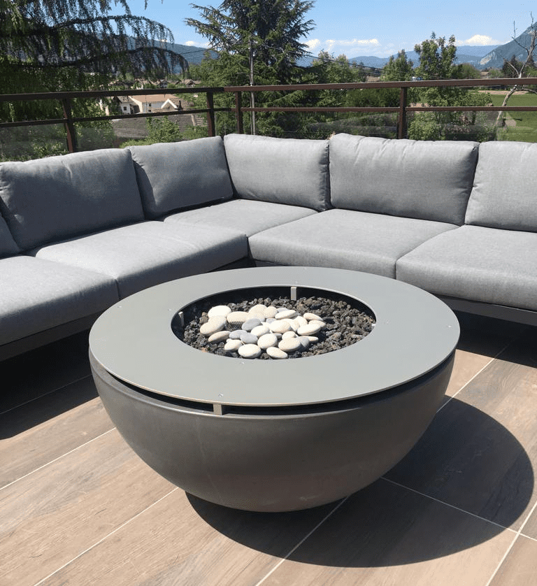 Perfectly Round Metal Fire Pit