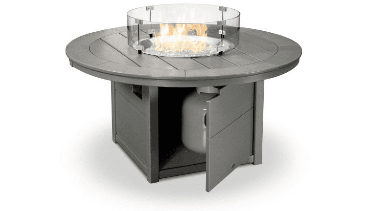 Round Propane Fire Pit