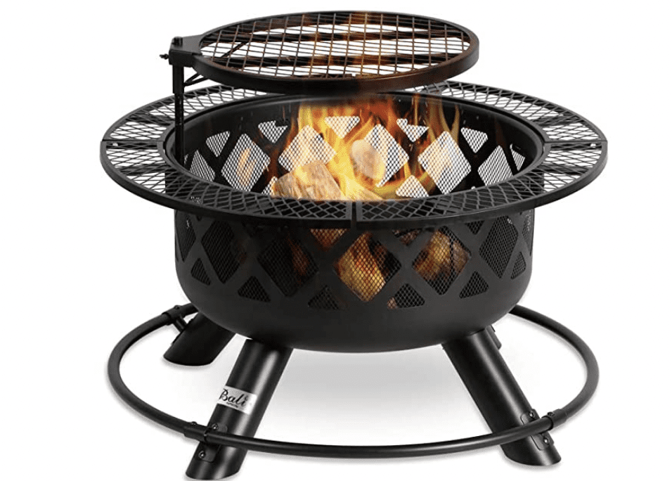 BALI OUTDOORS Wood Burning Fire Pit