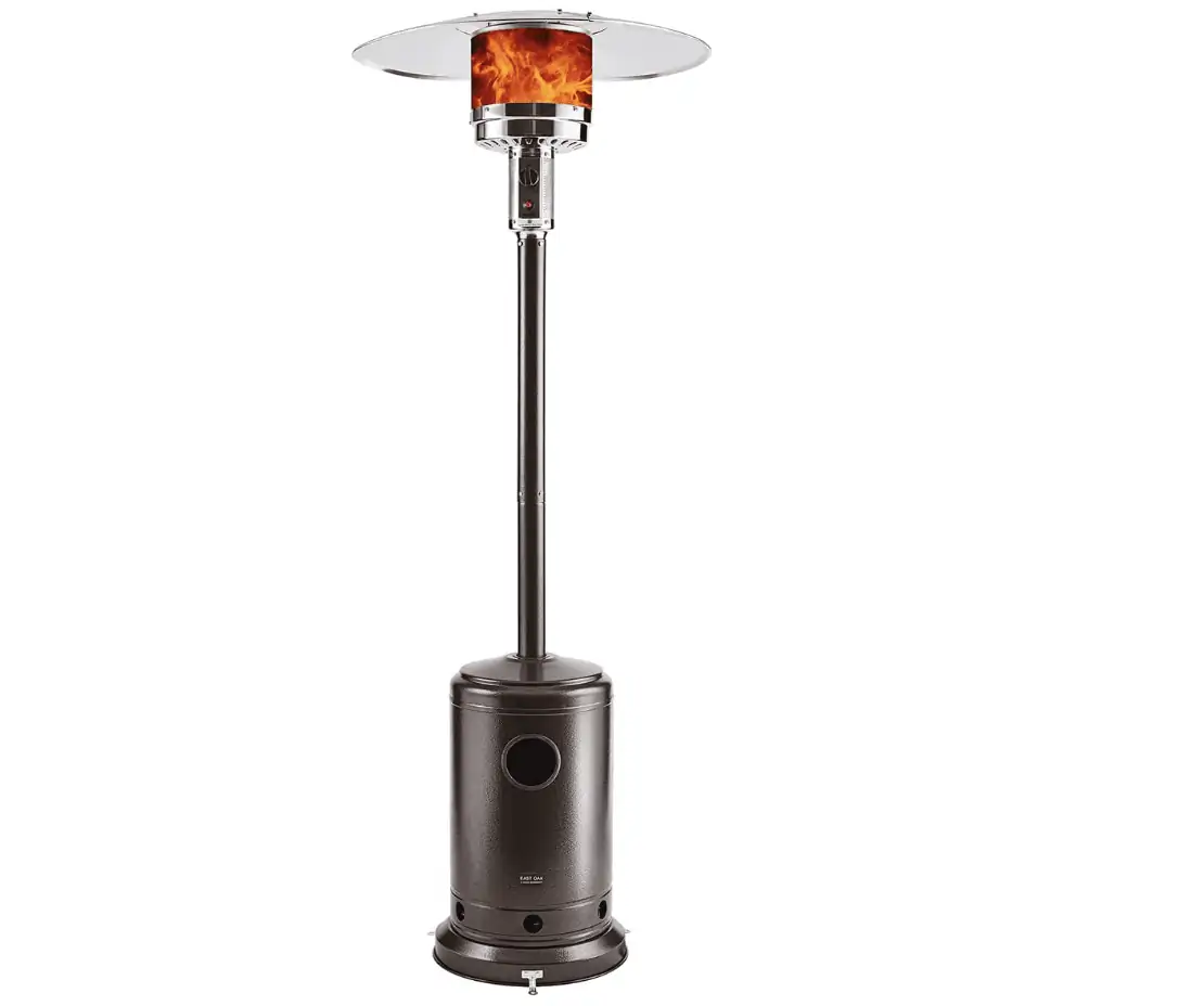 East Oak 50,000 BTU Patio Heater — Best For Large Areas