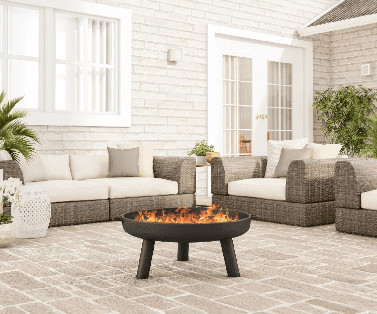 Sleek Outdoor Fire Pit