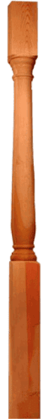 Victorian Cedar Porch Column