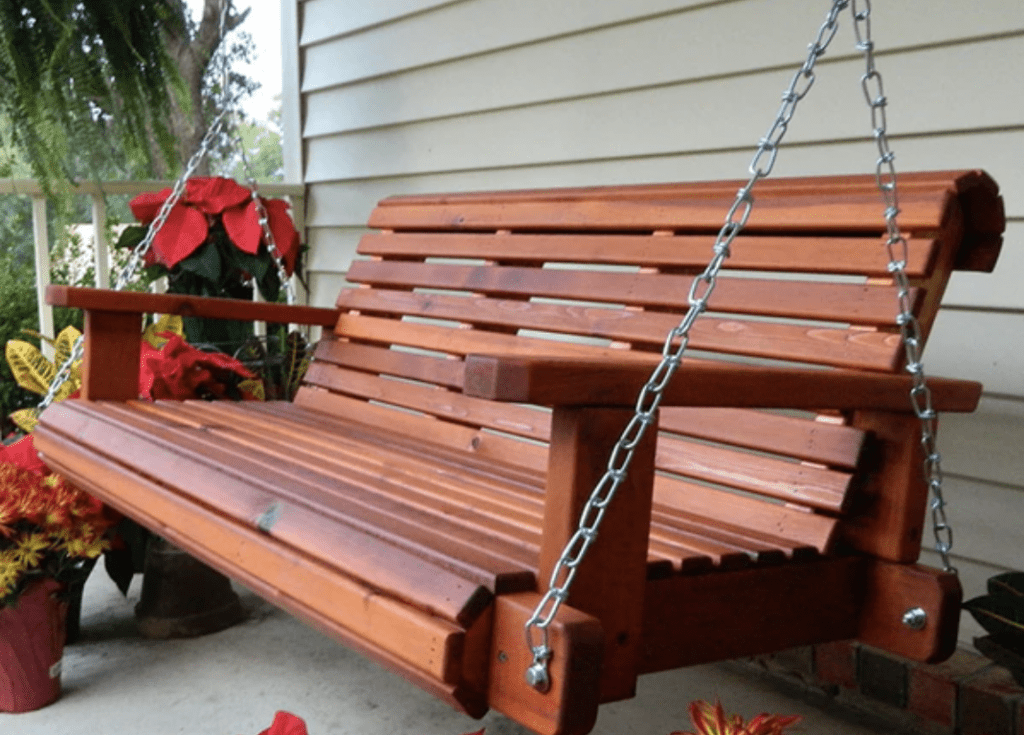 Red Cedar Porch Swing