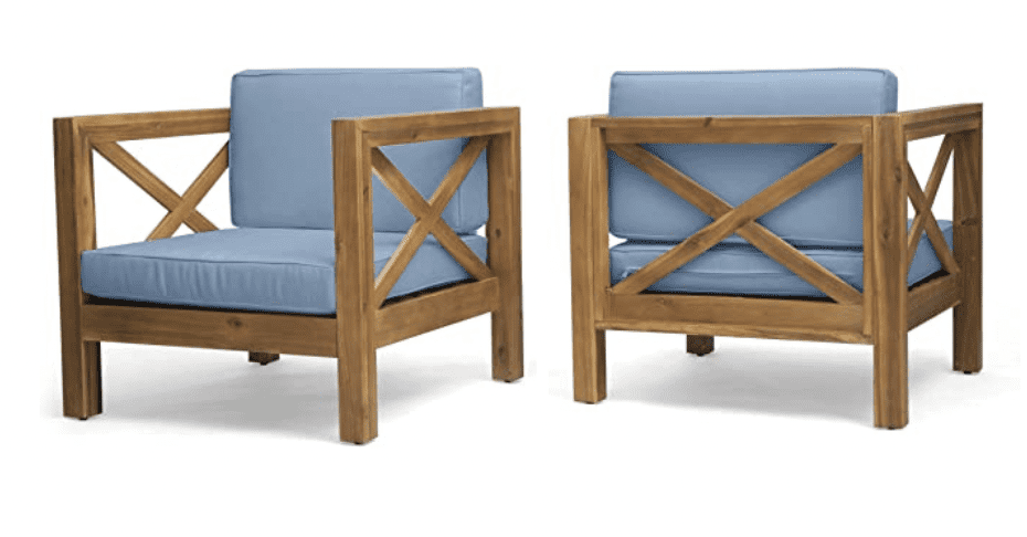 Wood Club Chairs