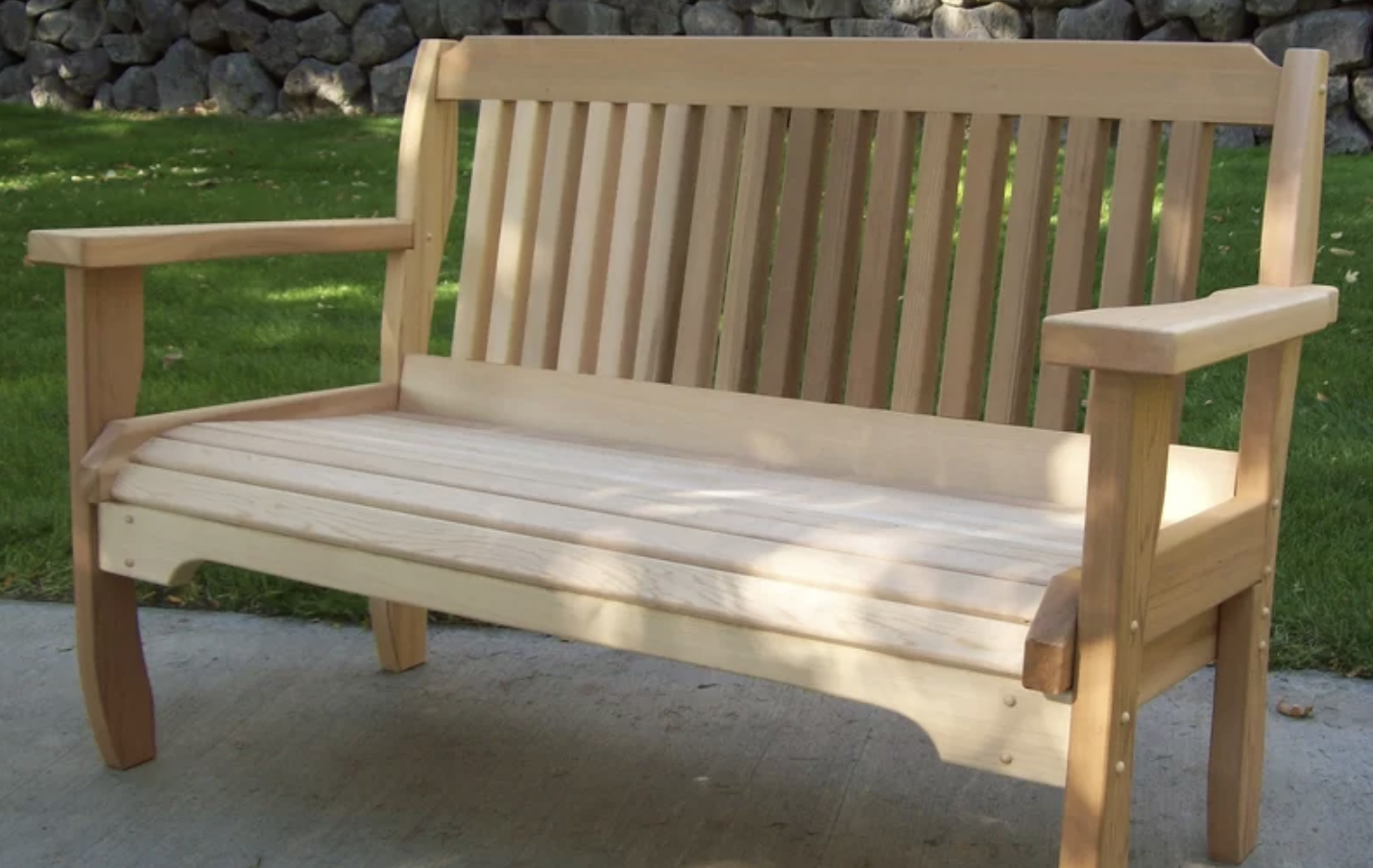 Carmelita Cedar Bench