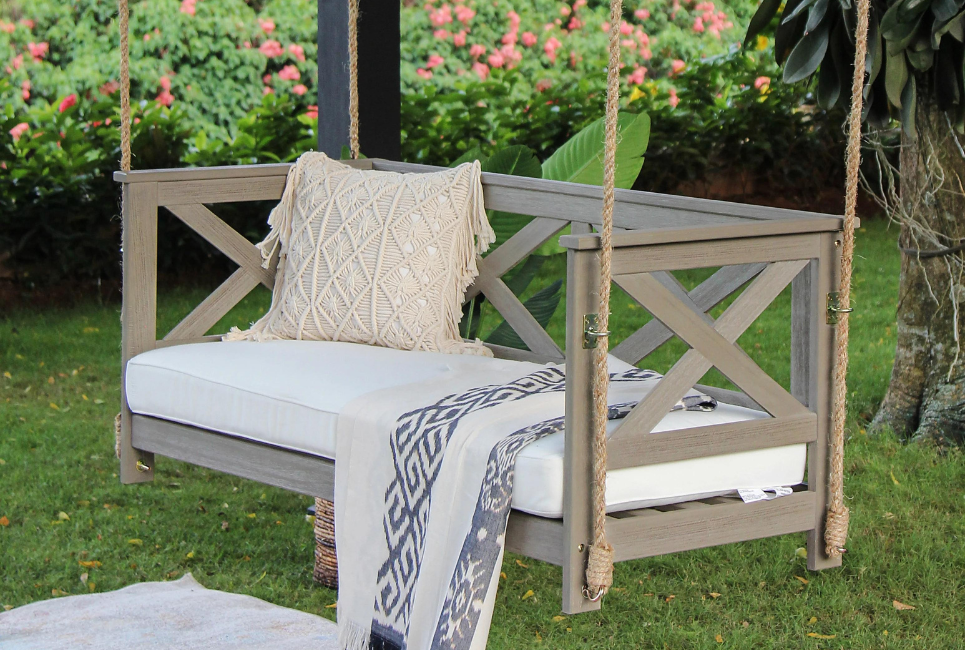 Surfside Solid Wood Porch Swing