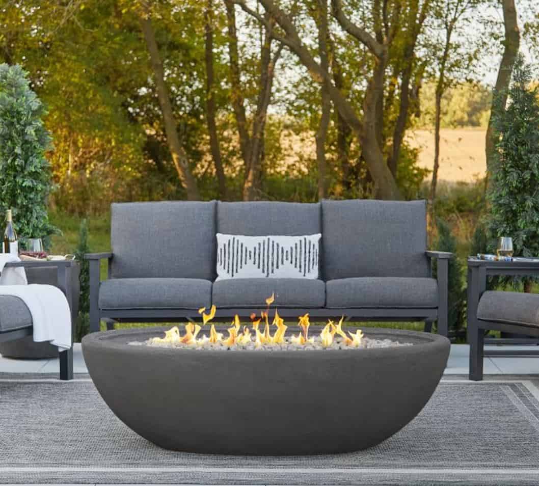 Blackwell Oval Gas Fire Pit