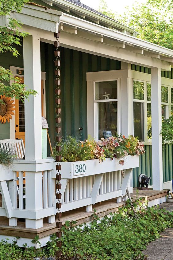 Porch Fence The One With The Sill Planters