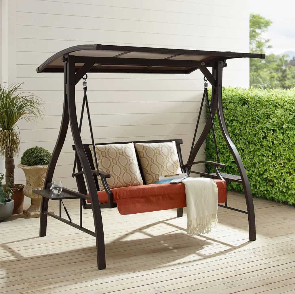 Red Barrel Studio Metal Porch Swing