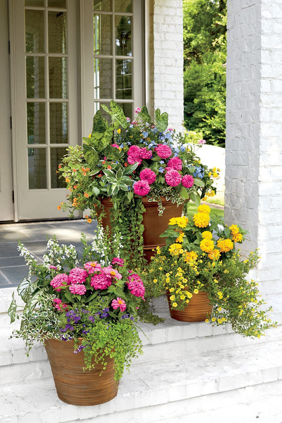 Varied Freestanding Containers