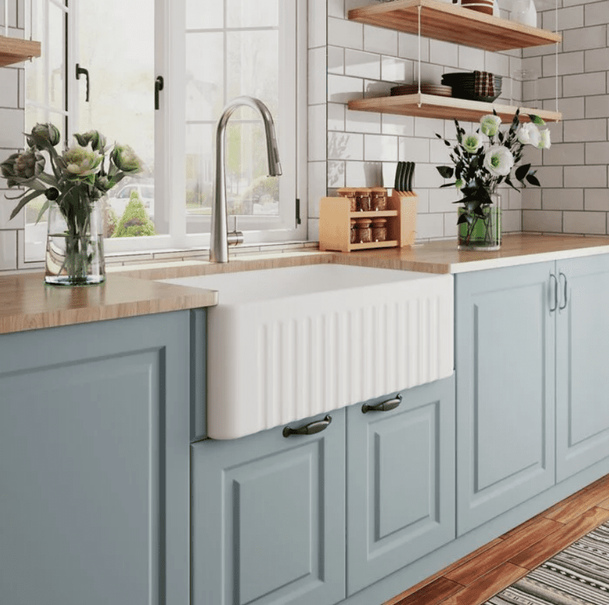 DeerValley Ceramic Farmhouse Sink