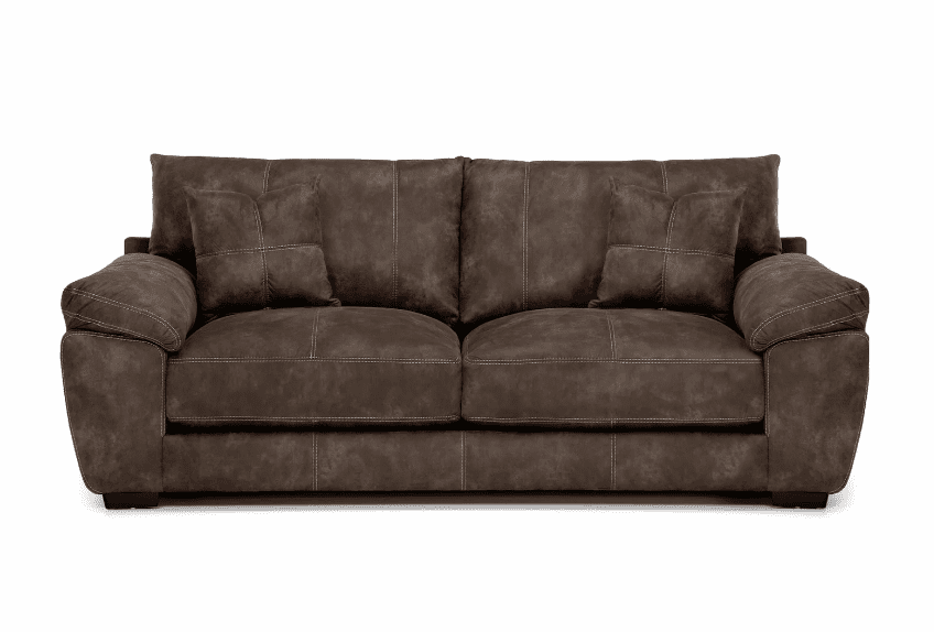 Pillow Top Arm Sofa with Reversible Cushions