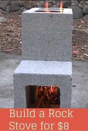 Rocket Stove Fire Pit