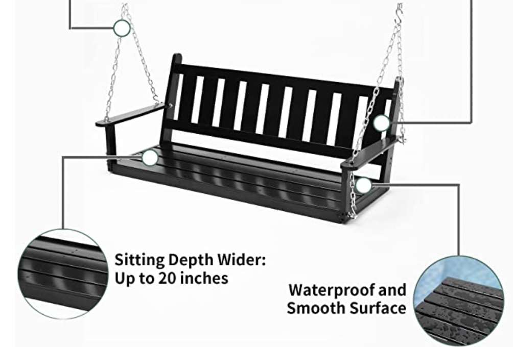 Waterproof Porch Swing