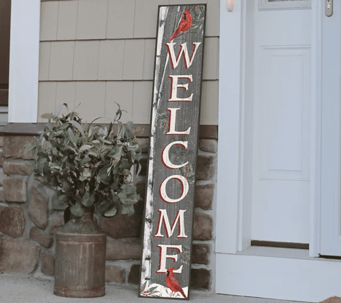 Artisan Signworks Winter Welcome Sign