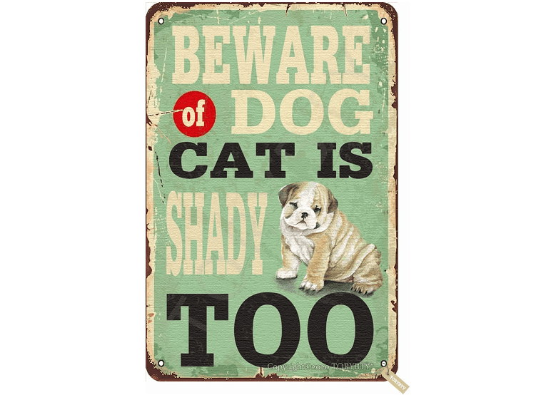 Shady Cat Porch Sign