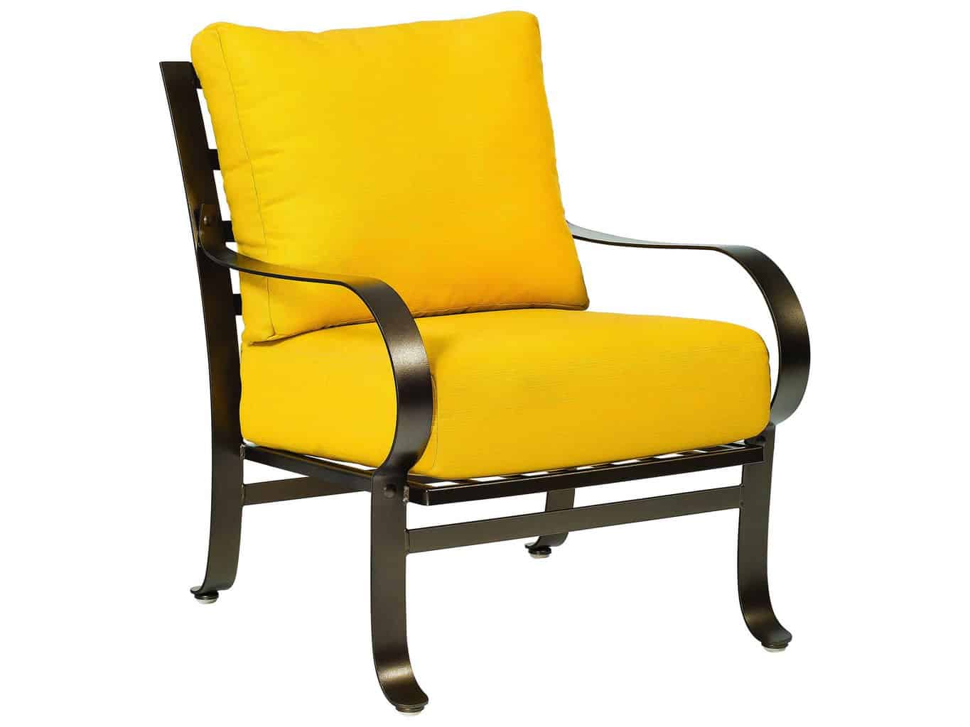 Woodard Cascade Wrought Iron Lounge Chair