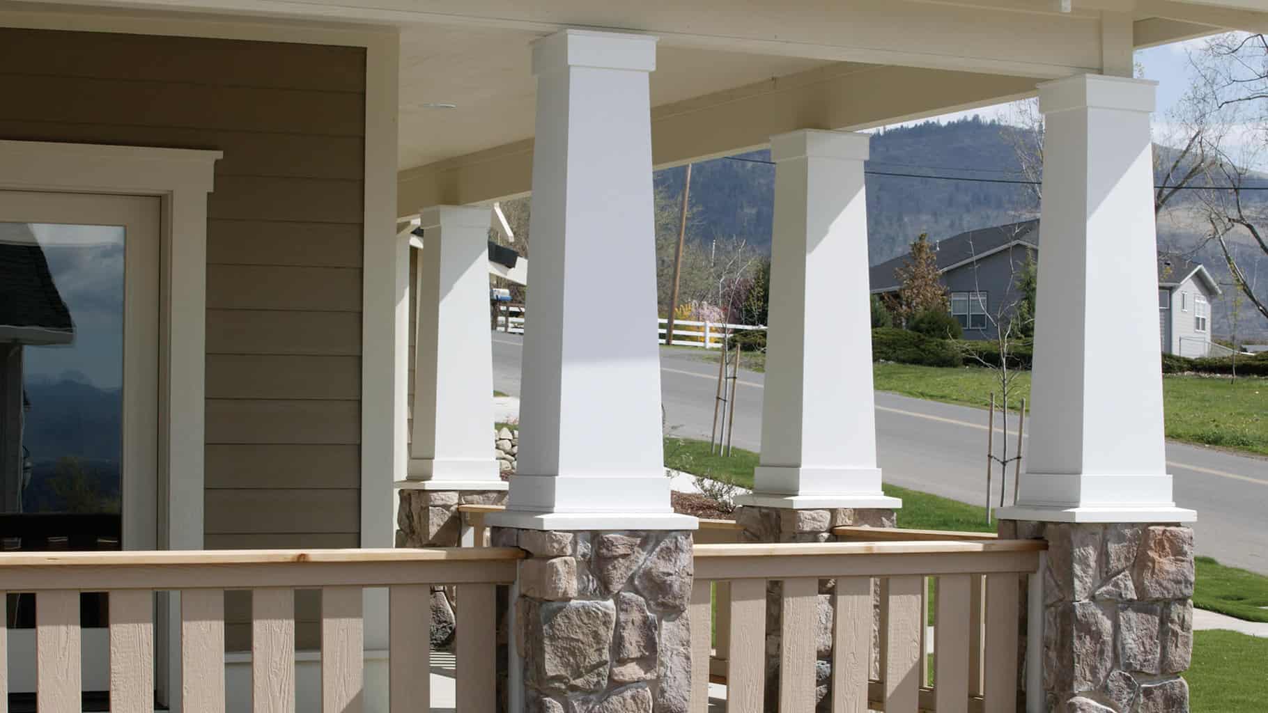 Square Porch Column Ideas to Suit Every Style - The Porch N Patio