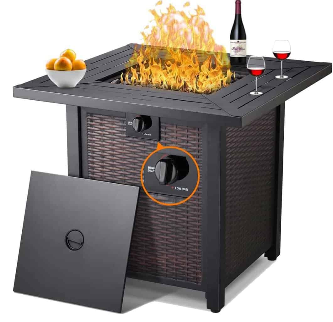 Foowin Fire Pit Table