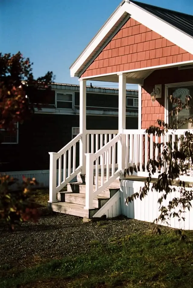 roof of porch