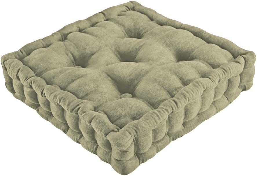 Collections Etc Tufted Padded Boosted Cushion and Support