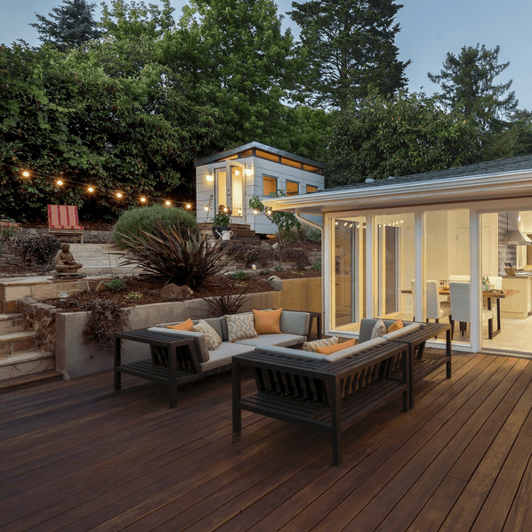 Indoor and Outdoor Sunroom