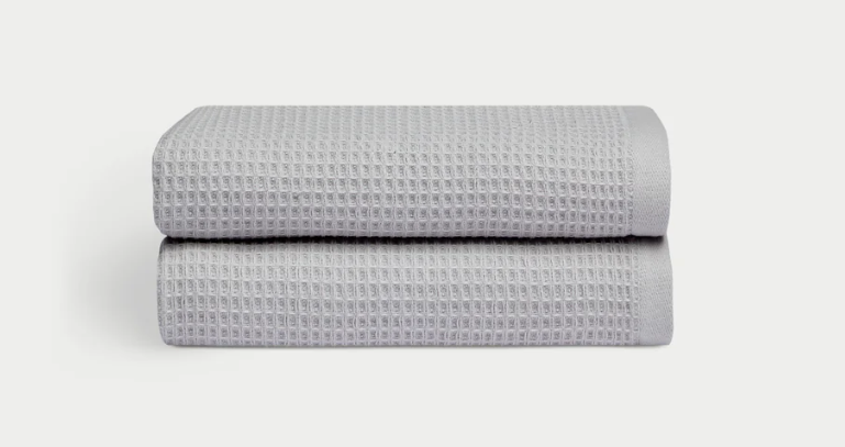 cozy earth waffle towel