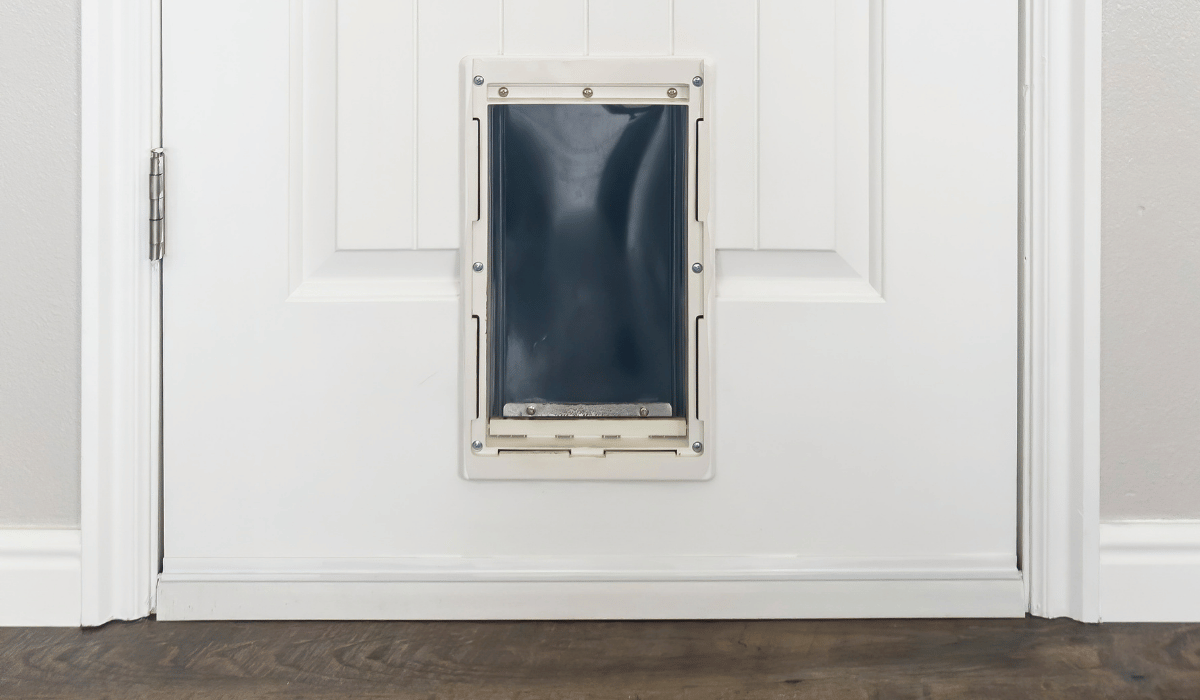 white door